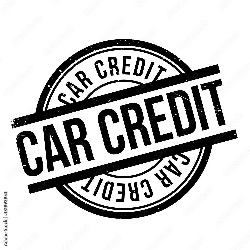 Car Credit rubber stamp. Grunge design with dust scratches. Effects can be easily removed for a clean, crisp look. Color is easily changed. Car Credit rubber stamp. Grunge design with dust scratches. Effects can be easily removed for a clean, crisp look. Color is easily changed.