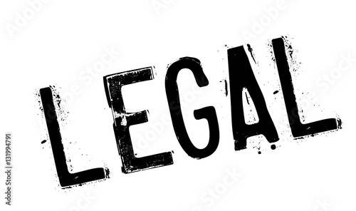 Legal rubber stamp photo