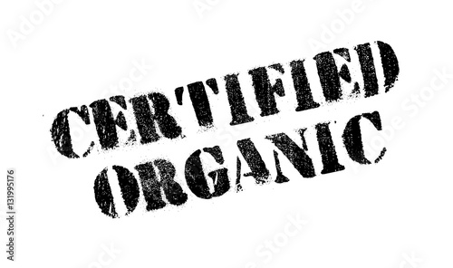 Certified organic rubber stamp. Grunge design with dust scratches. Effects can be easily removed for a clean, crisp look. Color is easily changed.