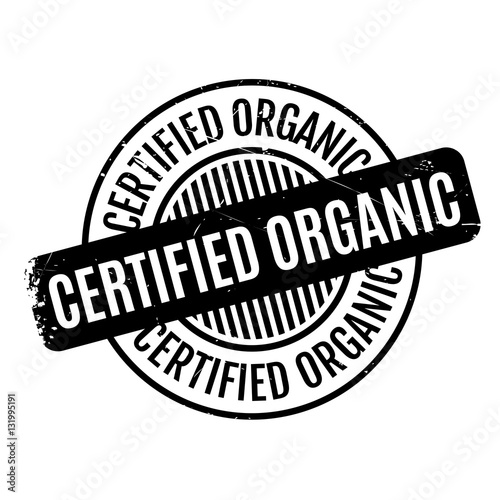 Certified organic rubber stamp. Grunge design with dust scratches. Effects can be easily removed for a clean, crisp look. Color is easily changed.