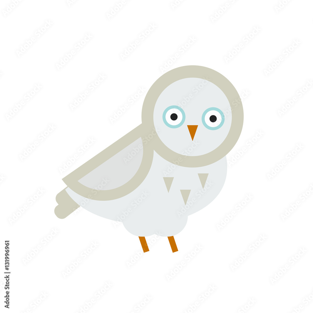 Fototapeta premium Owl bird cartoon vector
