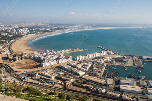 Coastline Agadir, Morocco © Laurens
