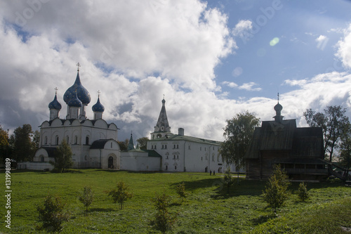 the landscape in suzdal ,russian federation