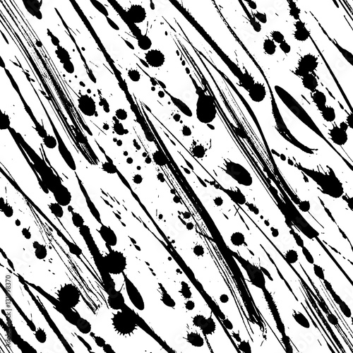 Ink streaks seamless tile