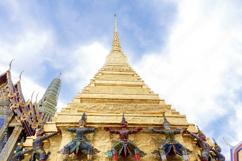 Naklejka premium BANGKOK, THAILAND - September 4, 2016: Inside the church of The