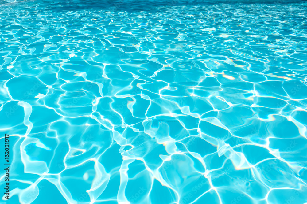 Beautiful ripple water surface in pool for background
