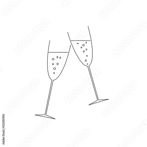 Sekt Glas photo