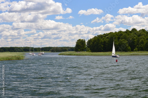 Jezioro Mamry/The Mamry Lake, Masuria, Poland photo