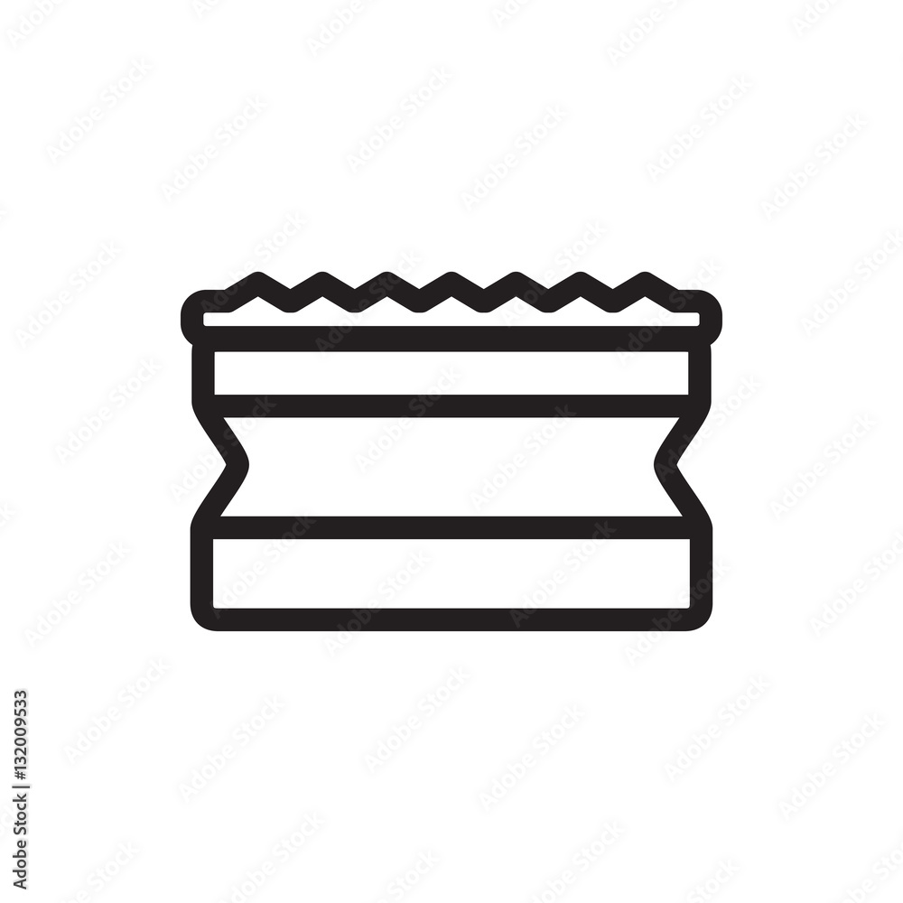 sponge icon illustration sponge icon illustration
