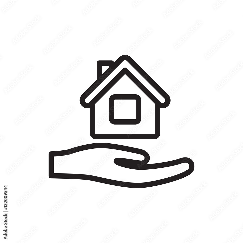 home care icon illustration