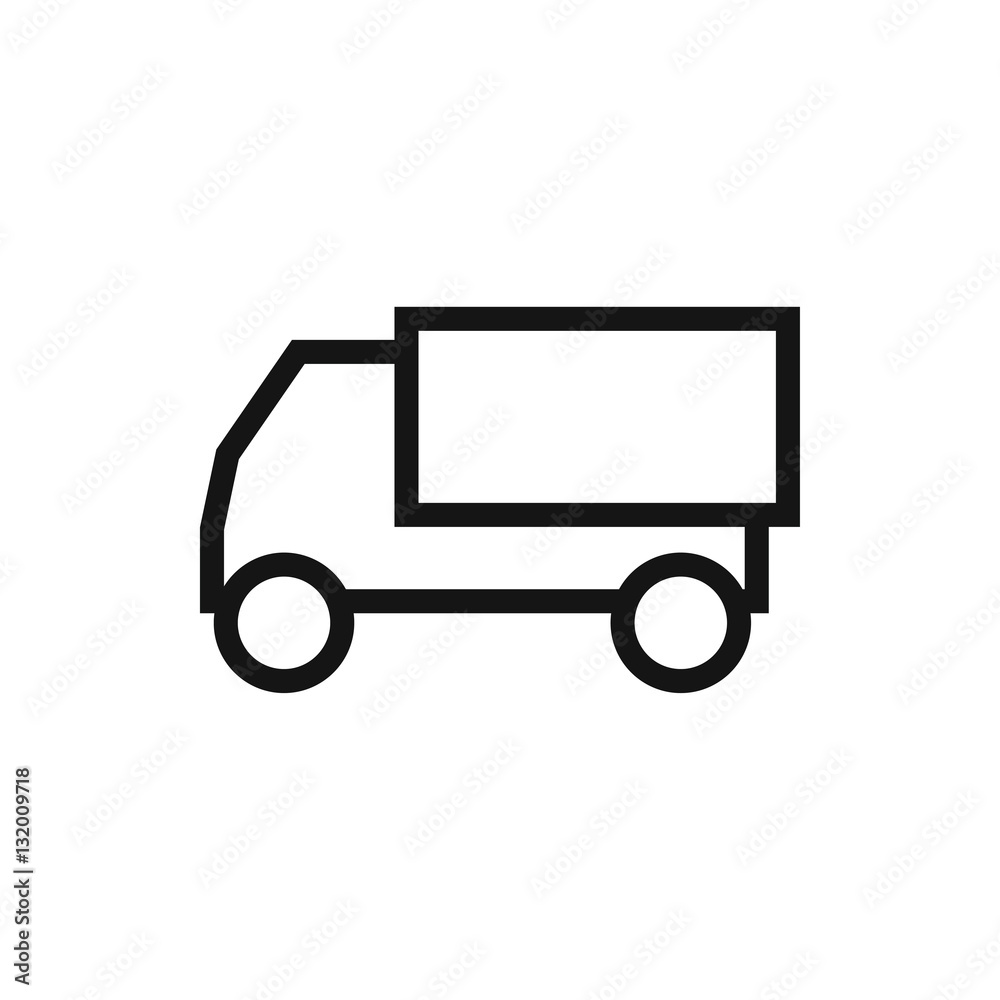 truck icon illustration truck icon illustration