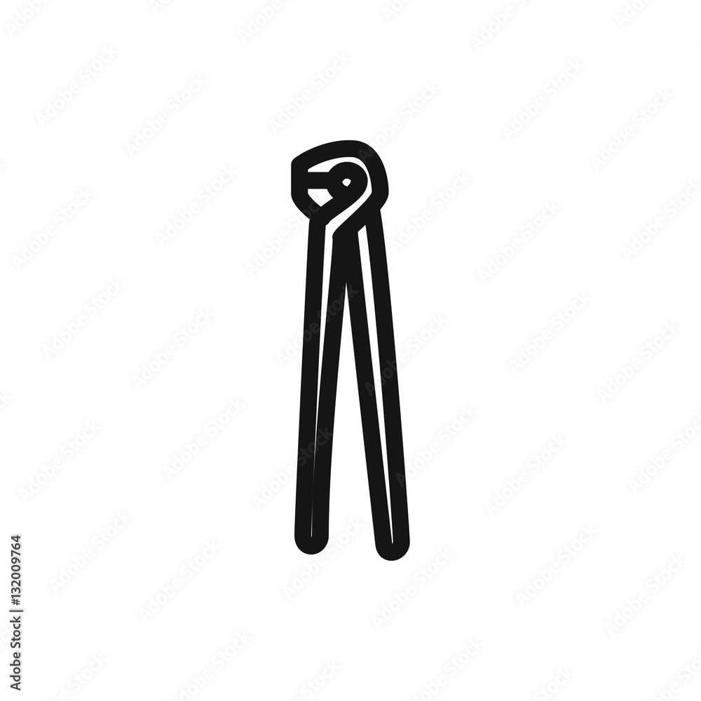 pliers icon illustration pliers icon illustration