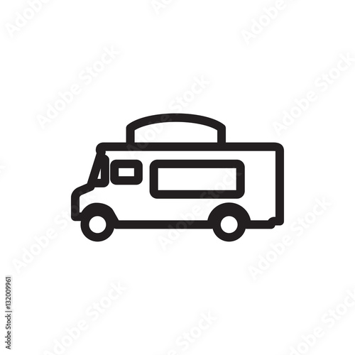 van icon illustration