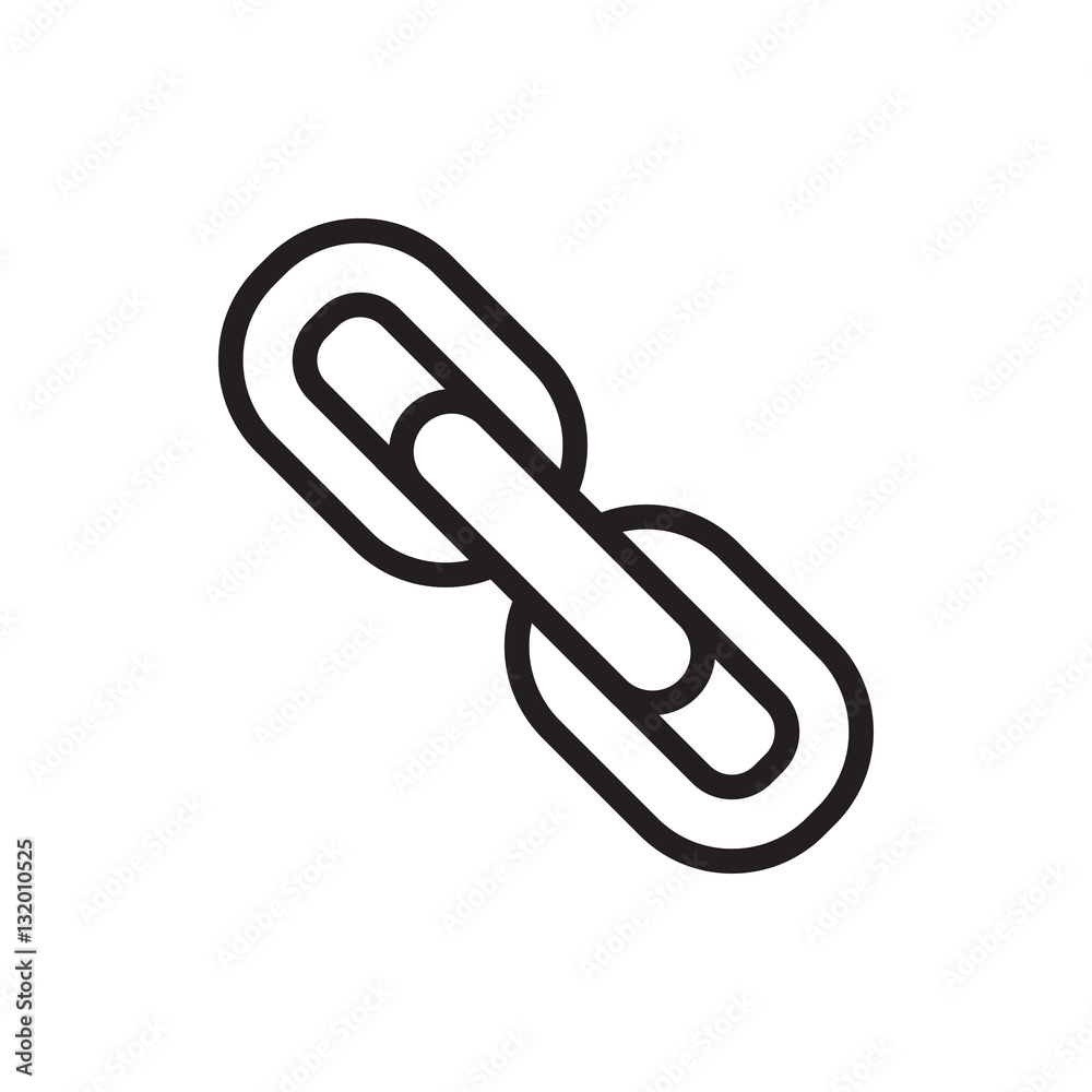 chain icon vector chain icon vector