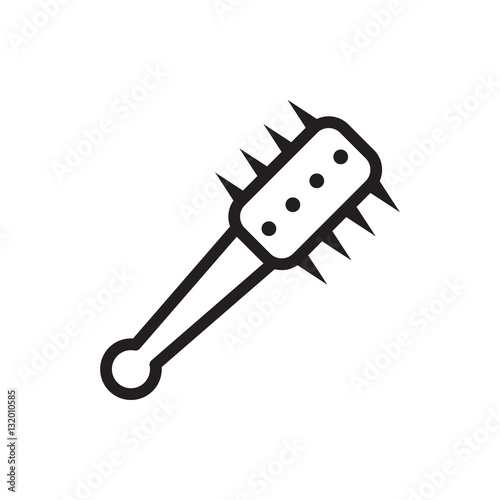 mace icon illustration