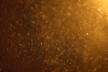 Abstract Snowstorm texture. Falling snow. Light flashes and bokeh. Sun rays. Lens flare. For use as texture layer in your project. Add as "Lighten" Layer in Photoshop to add falling snow any image. 