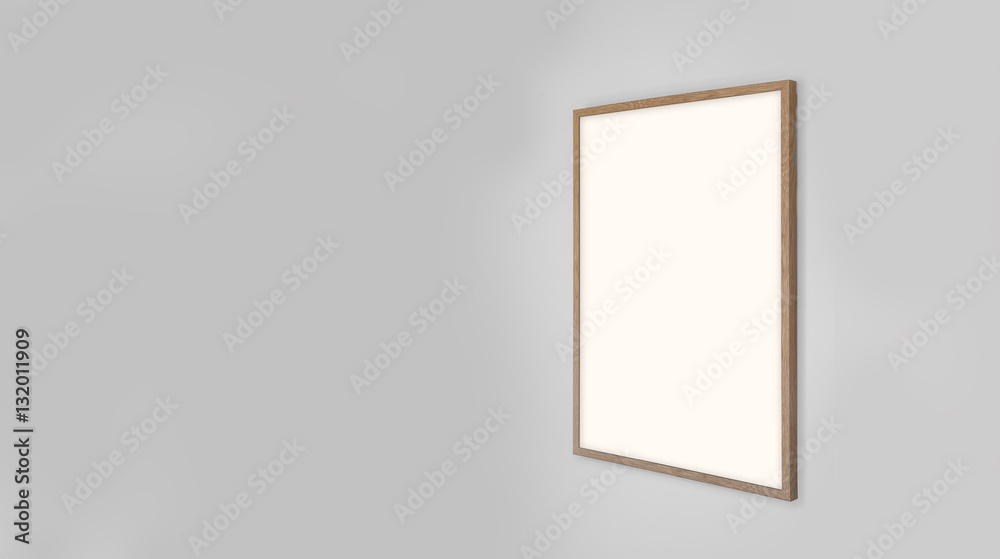 Picture frame for photograph template - with clipping path Picture frame for photograph template - with clipping path