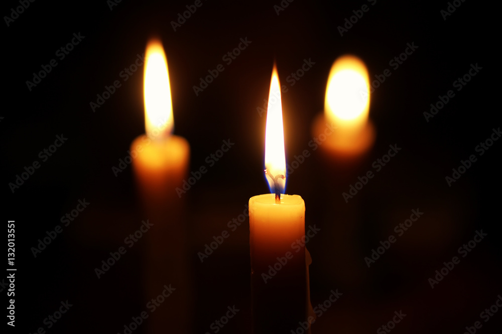 candle flame isolated on black candle flame isolated on black