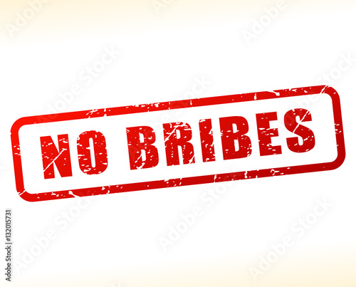 no bribes text buffered
