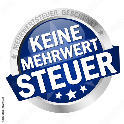 button Keine Mehrwertsteuer