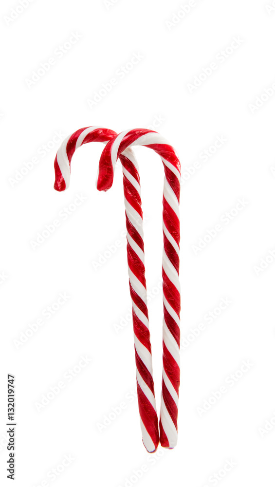 red Christmas candy can isolated red Christmas candy can isolated