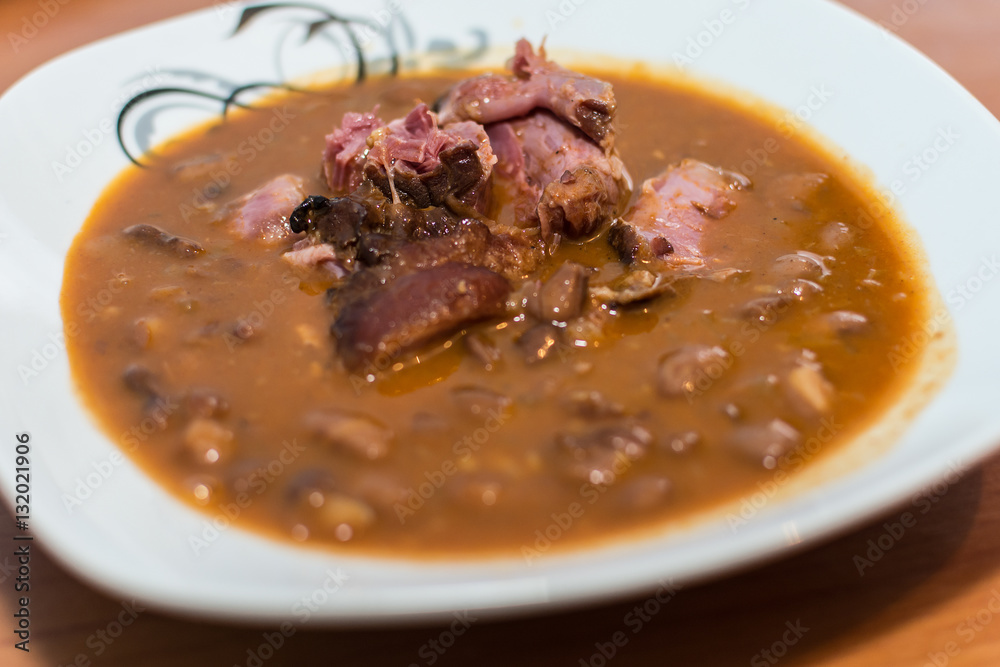Beans with meat Beans with meat