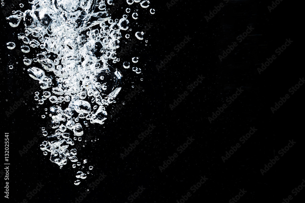 Abstract background for design beverages.Close-up bubble of water on the glass. Abstract background for design beverages.Close-up bubble of water on the glass.