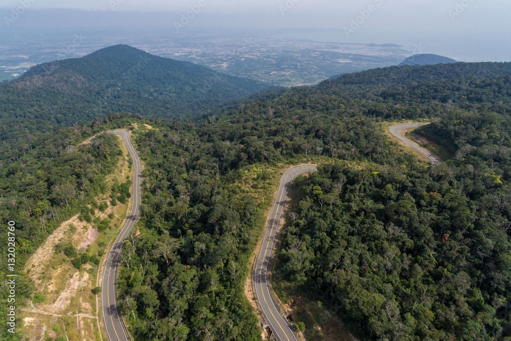 Bokor Kampot Cambodia Aerial Photo Bokor Kampot Cambodia Aerial Photo