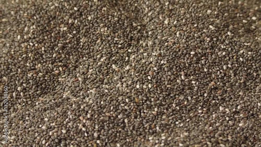 Many chia seeds
Many chia seeds