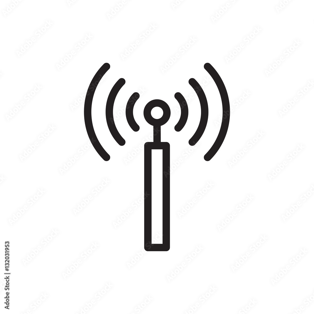 signal tower icon illustration signal tower icon illustration