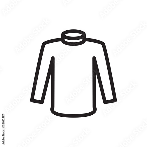 sweater icon illustration