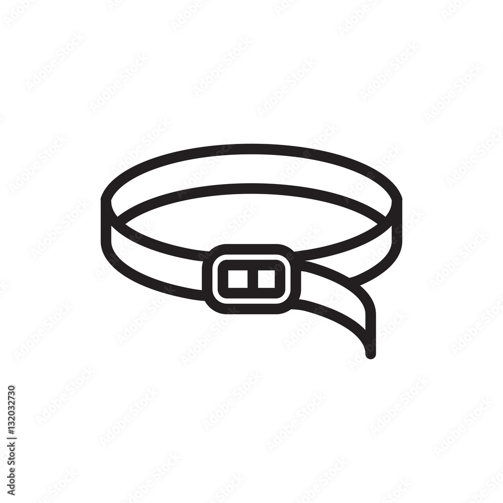 belt icon illustration belt icon illustration