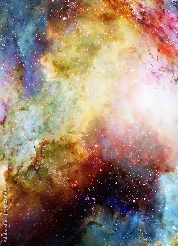 Cosmic space and stars, color cosmic abstract background. Cosmic space and stars, color cosmic abstract background.