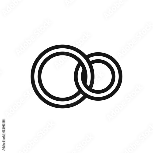 rings icon illustration