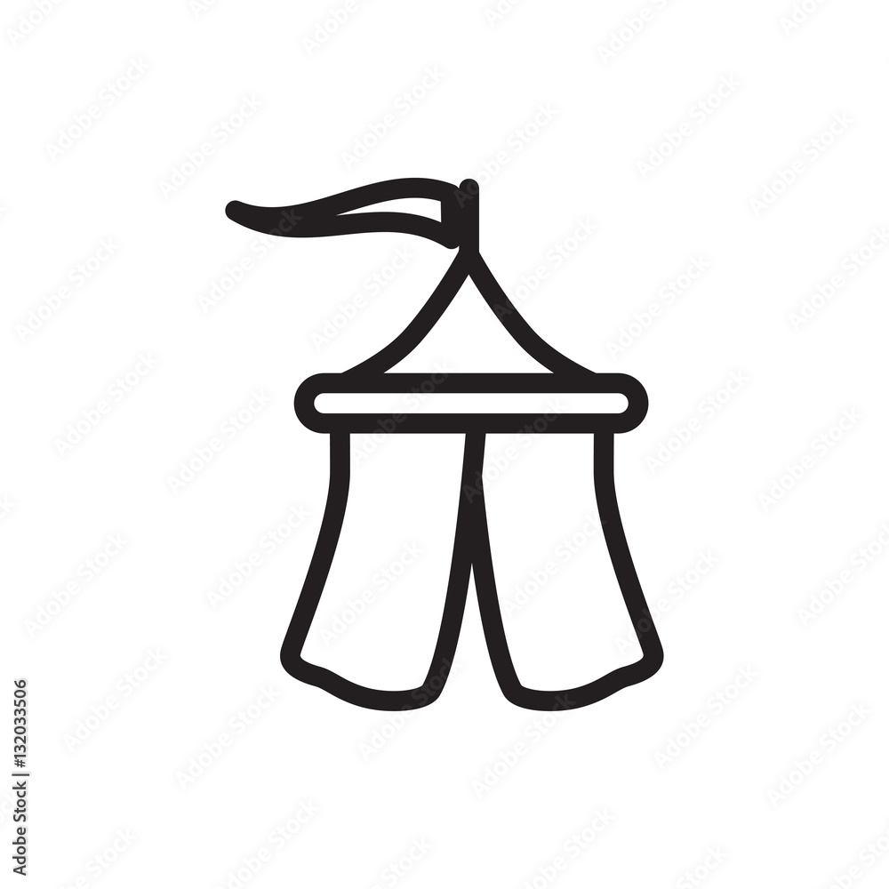 tent icon illustration tent icon illustration