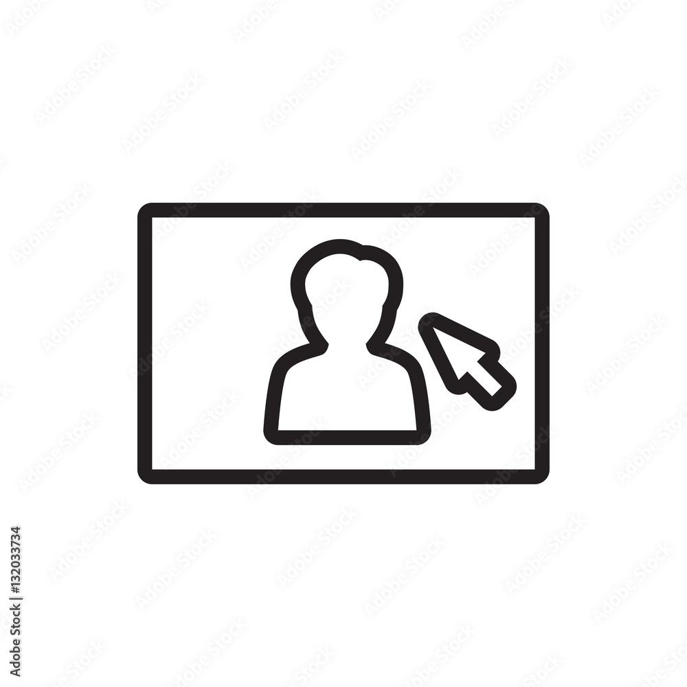 camera display icon illustration camera display icon illustration