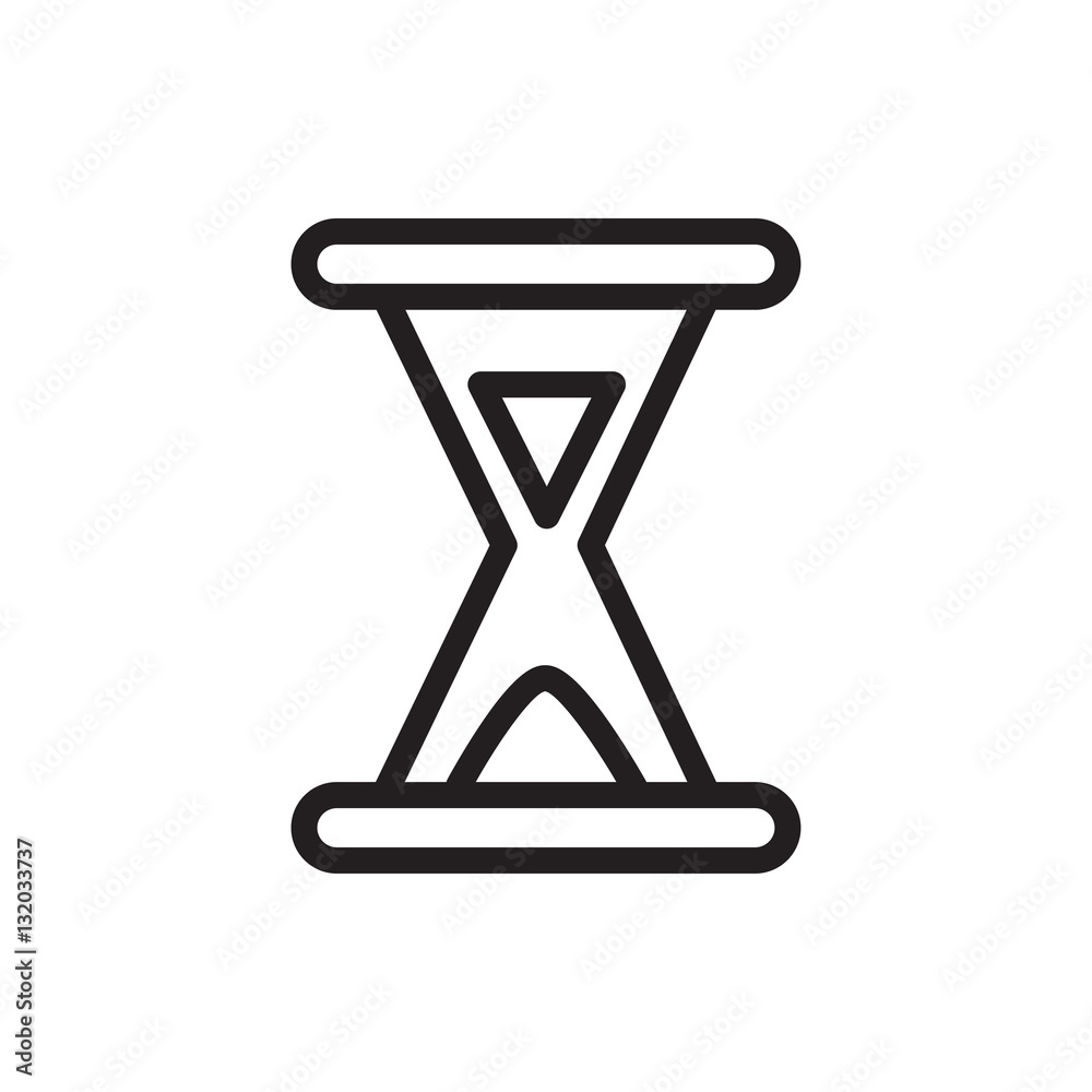 hourglass icon illustration hourglass icon illustration