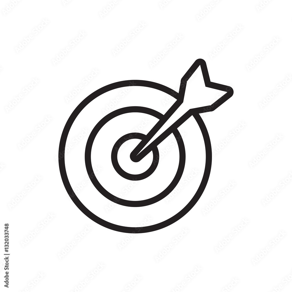 target icon illustration target icon illustration