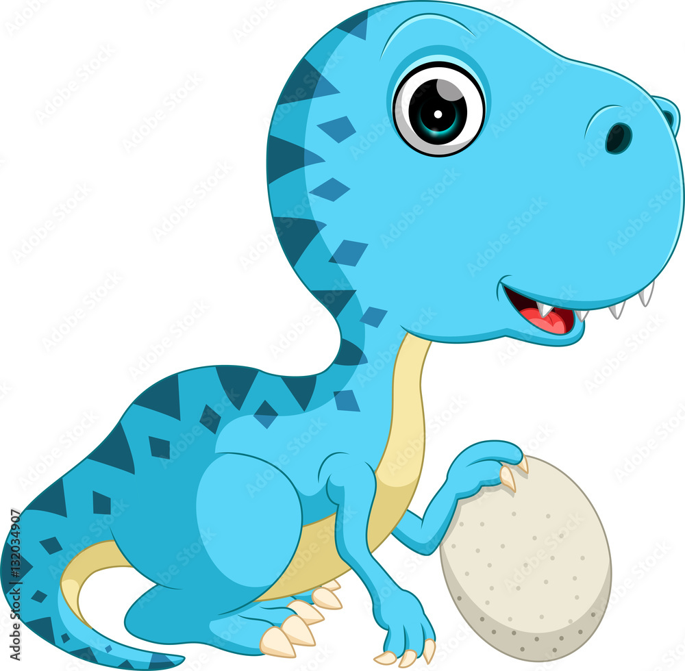 Cute dinosaur holding egg
Cute dinosaur holding egg