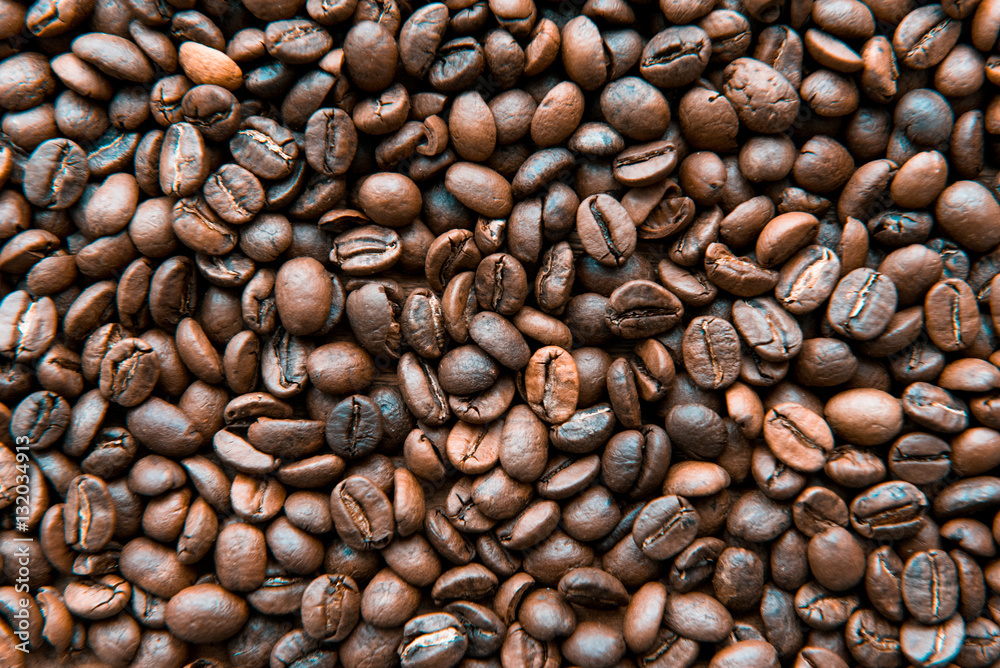 roasted coffee beans, can be used as a background roasted coffee beans, can be used as a background