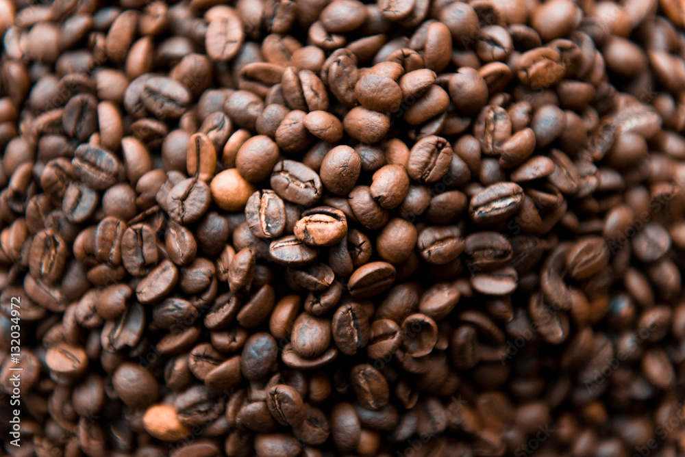 roasted coffee beans, can be used as a background roasted coffee beans, can be used as a background