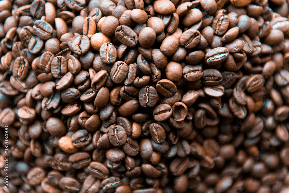 roasted coffee beans, can be used as a background roasted coffee beans, can be used as a background