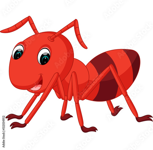 red ant cartoon 