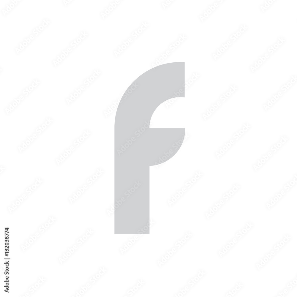f logo letter typography for brand and company identity f logo letter typography for brand and company identity
