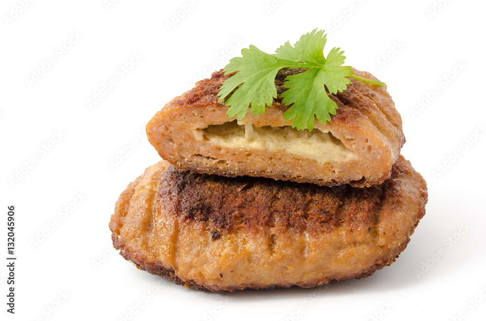 Gefüllte Hacksteaks Gefüllte Hacksteaks