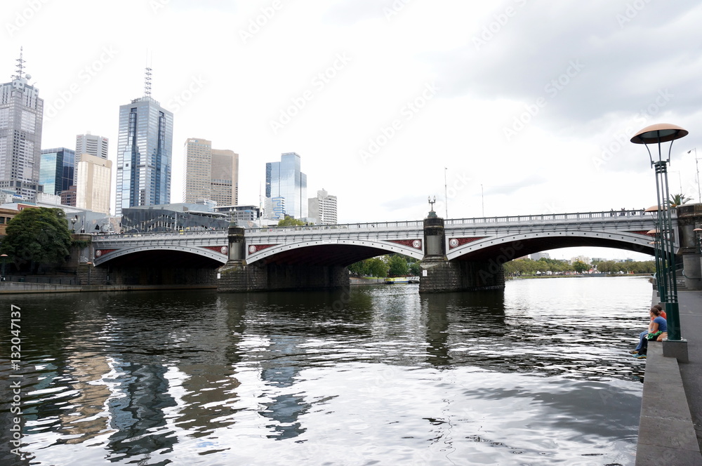 Naklejka premium Skyscrapers in Melbourne