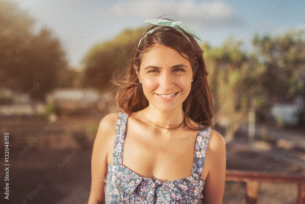 Smiling Woman Portrait