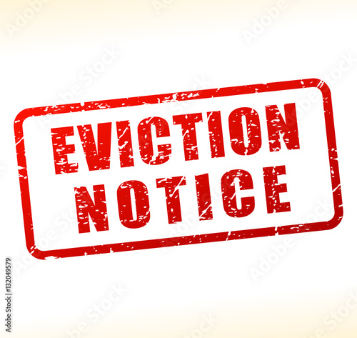 eviction notice text buffered