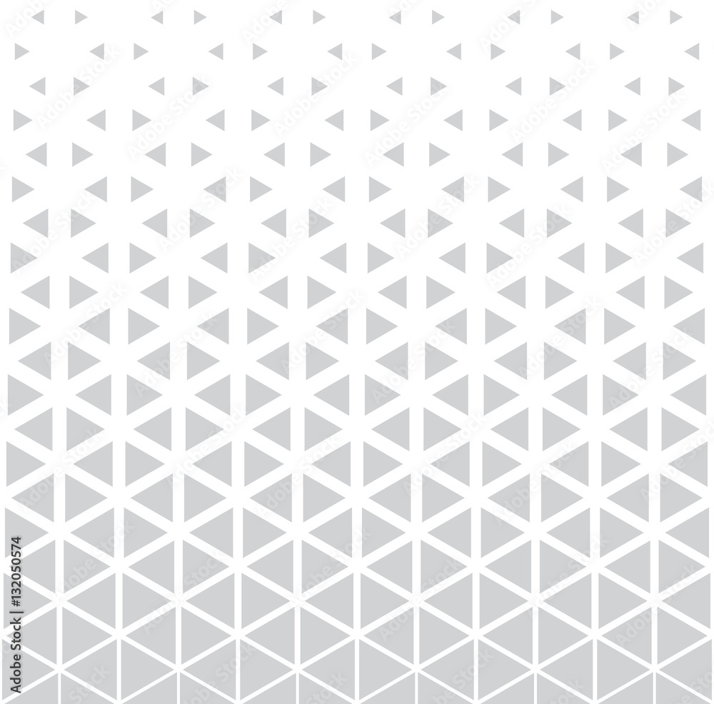 Abstract geometric deco art print halftone triangle pattern Abstract geometric deco art print halftone triangle pattern