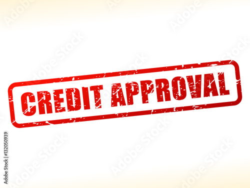 credit approval text buffered